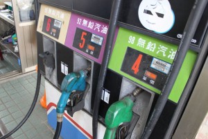 台湾のガソリンスタンド